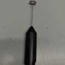 Bonsenkitchen Powerful Milk Frother for Coffee, Fast Handheld Drink Mixer with Stainless Steel Whisk, Battery Operated Hand Frother Stirrer Wand-Black