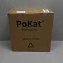 PoKat 23'' Bedside Table Lamp for Bedroom Nightstands, Birthday Gifts for Women Mom, House Warming Gifts New Home Decor, Ceramic Lamp for Living Room, White Modern Bedroom Lamp