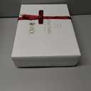 12PCS Velvet Glitter Christmas Ball Ornaments, 3.15 Inches Luxury Christmas Decorations, Elegance Modern Hanging Ornaments for Xmas Tree, Party, Wedding, Home Decor (Gray) (Grey)