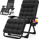 Suteck Zero Gravity Chair, Reclining Camping Lounge Chairs, Patio Recliner, 26 inch