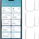 Aqara Zigbee Door and Window Sensor 3 Pack, Wireless Mini Contact Sensor, Home Automation, Requires Aqara Hub, Zigbee Connection, Kid Safety, Compatible with Apple HomeKit, Alexa, Works with IFTTT