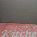 Non-Slip Kitchen Rugs for Floor with Washable Microfiber Top, Absorbent Bathroom Mat & Laundry Room Rug, Low Pile Runner for Entryway, Bedroom, Small Rugs, Indoor Use 24x72 inch (Pink)