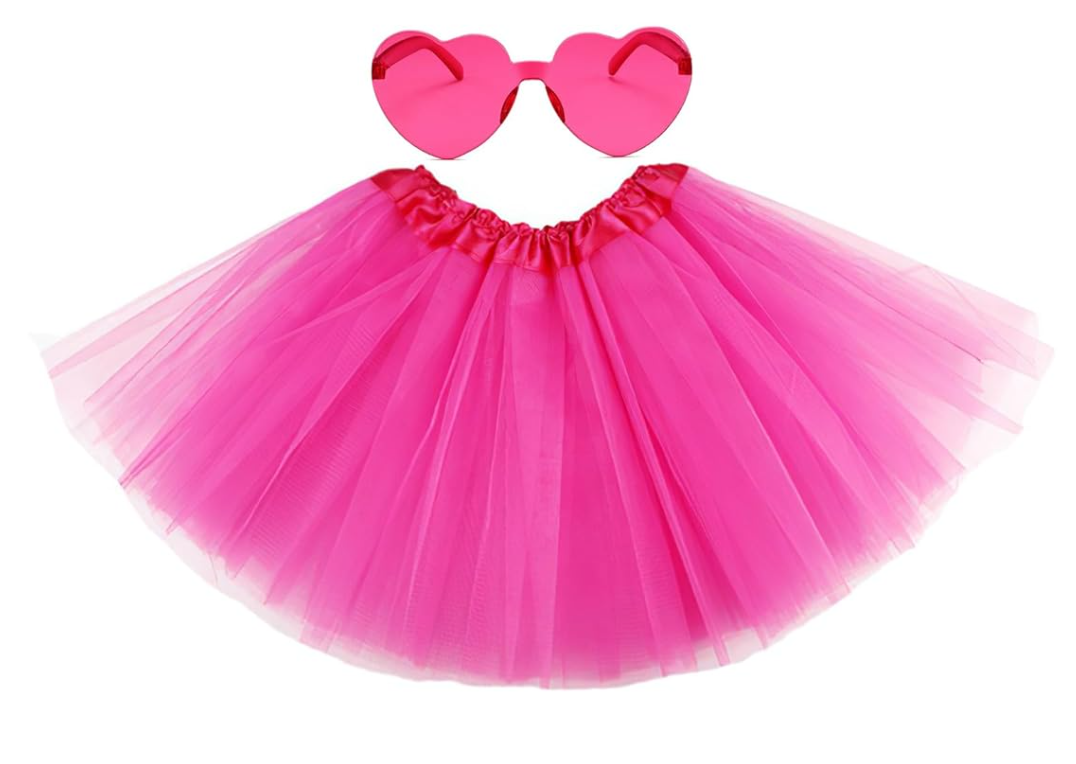 Adult Tutus Skirts for Women Girls Tutu Skirt Elastic Tulle Tutu Colored Tutus for Dance Runners Halloween Party