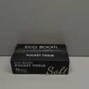 ECO BOOM Soft Pocket Tissues, Travel Size, 3-Ply, Hypoallergenic, 36 Packs, Eco-Friendly Facial Tissues for Car, Purse, and School