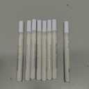 Rotulador acrlico de pintura blanca: paquete de 8 marcadores de pintura blanca de 0.028 in para metal, arte, madera, papel negro, plstico, cermica, metal, pintura de roca, dibujo, punta extrafina, ideal para artistas y estudiantes (Blanco)