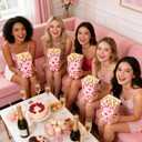 Valentine's Day Heart Conversation Popcorn Boxes - 60 Pcs Valentine's Day Treat Goodie Containers for Kids SchoolWedding, Birthday & Galentine Party Supplies