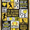 Softball Blanket 50''x60'' Softball Gift Blanket Super Soft Warm and Comfortable Throw Blanket for Fall Winter Spring All Season
