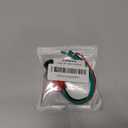 Joinfworld Horn Button Switch 12V 20A Heavy Duty 16MM Metal Speaker Horn Momentary Push Button Blue LED Stainless Steel Switch with Pre-Wired for Marine Boat Auto Air Train (Black)