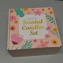 Molensun 4 Pack Candles for Home Scented, Mother's Day Gifts, 28 oz Long Lasting Candles, Soy Candle Set Gift for Women - Lavender Thyme/Lemon Eucalyptus/Sage &Citrus/Vanilla Cupcake