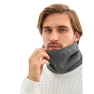 Onvavient Winter Neck Warmer Gaiter for Men, Neck Scarf Neck Gaiter Women Ski, Fleece Windproof Face Mask Scarves