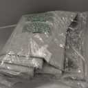 Ompaa Non Slip, Washable, Soft Abstract Long Carpet Runner Rug with Rubber Backing for Hallways, Kitchen, Bedroom, Bathroom, Entryway, Grey, 2x6 ft