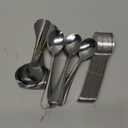 Stainless Steel Spoon Dinner Dessert Spoons Serving Utensils for Dining Table Mirror Polished Silverware for Home Parties Dishwasher Safe