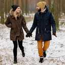 Beanie Hats for Women Men Knit Winter Beanies Warm Winter Hats Acrylic Knit Cuffed Beanie Cap Unisex Purple (Purple)