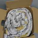 Ycosy Quilt Set King Size Floral Bedspread Coverlet Flowerl Quilts Bedding Spring Summer Lightweight Reversible Quilts Bedding Yellow Floral Quilt Collection with 2 Pillow Shams