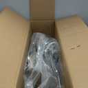 Momcozy 2-in-1 Electric Baby Swing, Dual-Arm Support System & Parent-Inspired Motions, Convertible to Toddler Seat up to 66 lbs, Adjustable Height, Lightweight, Khaki