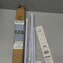 AIZESI 2pcs Spring Tension Rods Adjustable 26 to 39 inch Small Tension Curtain Rod No Drilling Expandable Spring Loaded Curtain Rod,Suitable for Doors and Windows 28 to 36 inch, White