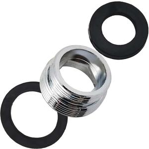 2pcs Faucet Aerator Adapter,20mm Male To 22mm Male Fine Thread Brass Sink Faucet Adapter for Connecting