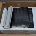 Yangbaga 24Pcs Glass Spice Jars with Labels-4OZ Wood Lid Square Spice Containers with Pepper Grinder Lids &Funnel,Seasoning Jars for Rack Cabinet Drawer