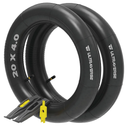 Ultraverse 20x4.0  Inner Tube Set with Schrader Valve-Ideal for Mountain Bikes & E-Bikes with 20/26-Inch Fat Tires-Durable & Reliable Performance 2 Pack with Tire Levers