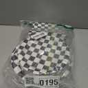 150PCS Race Car Birthday Party Decorations - Black and White Checkered Plates and Napkins for 50 Guests, Disposable Tableware Supplies for Birthdays, Game Day, and Racing-Themed Parties