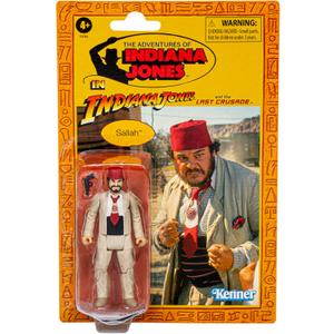 Indiana Jones and The Last Crusade Retro Collection Sallah Action Figure, 3.75-inch, Toys for Kids Ages 4 and Up