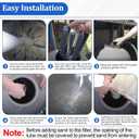 SX210DA Pool Lateral Assembly with Center Pipe Replacement for Hayward Pro Series Sand Filter and Automatic Skimmers S180T S210T S220T S230T S270T SP1091ES SP10852OM SP10841R SP1097 SP1411