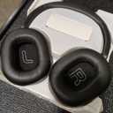 Hybrid Active Noise Cancelling Bluetooth Headphones, Bluetooth 6.0 Over Ear Wireless Headphones with 60H Playtime, Hi-Res Audio, Deep Bass, Memory Foam Ear Cups for Home Office Travel Black