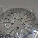 Brake Disc Rotor Rear 11.5'' Fit for Harley Davidson Touring Sportsters Softails Dyna Early Super Glide 1984-2020, Update 420 Stainless Steel Motorcycle Brake Rotor