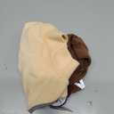 cyeollo Fleece Dog Sweater Vest, Reflective Dog Sweatshirt Pullover Doggie Jacket for Small Medium Large Doggie Clothes Boy Girl Pets, Brown & Khaki M (Medium (9-13lbs))