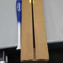 BamBooBat by PINNACLE SPORTS EQUIPMENT INC. Adult Baseball and Softball Wood One Hand Training Bat- 18 Inch or 21 Inch (White Handle/Royal Barrel)