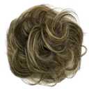 CAISHA 100% HUMAN HAIR Scrunchie Hair Piece Updo Braid Hair Scrunchy Messy Bun Light Brown Blonde Mix H312p
