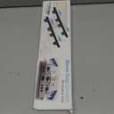 Stove Gap Covers - 304 Stainless Steel Oven Side Gap Filler, 2 Pack Stove Gap Filler Retractable Length 13.8" to 27.5", Spring Clip Design Fitting Gap Strong Guard Between Stove Top & Counter - Black