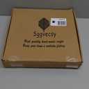 Sggvecsy Green Eucalyptus Wreath with Welcome Sign 20in Artificial Spring Summer White Berries for Front Door Wall Window Festival Farmhouse Porch Patio Garden Decor, White,green (13.4 inches (folded), 20 inches (expanded))