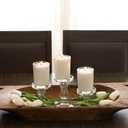Red Barn Candle Company - 28" x 12" x 4" - Eurostyle Trencher Rustic Wooden Dough Bowl With Handles - Bateas - Home Decoration Display Centerpiece - Handmade & Imported from Mexico (Large)