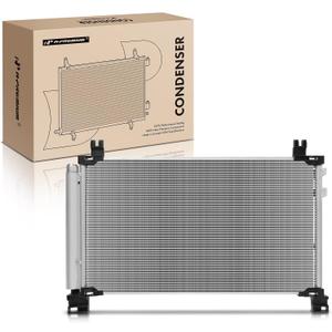 A-Premium Air Conditioning Condenser Compatible with Lexus | for Lexus IS250 2014-2015, IS350 2014-2015, 2.5L 3.5L AC Condenser, Replace# 4254, Parallel Flow Aluminum Core & OE Fit