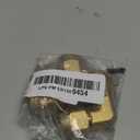 PATIKIL 1/2" x 1/2" Brass Pipe Fitting, 2 Pack Flare 90 Degree Elbow Tube Fitting Pipe Adapter Connector with Nut for Air Conditioner Refrigeration Plumbing