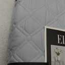 DI ELLEN TRACY QUILT KING BLUE: Wave Light Blue, Wave Light Blue