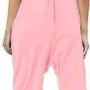 CharmWM Girls Casual Jumpsuits Spaghetti Strap Sleeveless Loose Romper Long Pants with Pockets Kids Clothes