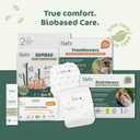 Naty Baby Wipes Aloe | 98% Water, Hypoallergenic & Natural for Sensitive Skin | Unscented, Plant-Based, Fragrance-Free | Plastic-Free & Compostable | Newborn & Toddler Wipes | 672 Count (12 Packs)