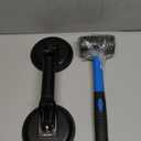 Floor Gap Fixer Tool for Laminate Floor Gap Repair Include Suction Cup and Mallet (Can't use on scraped surface floor) (Blue)