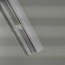Cordless Light Filtering Mini Blind - 23 Inch Width, 42 Inch Length, 1" Slat Size - Pearl White - Cordless GII Morningstar Horizontal Windows Blinds for Interior by Achim Home Decor