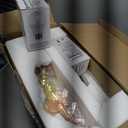 27" Natural Alabaster Table Lamps Set of 2, Lamps for Living Room Bedroom,Bedside Lamps with Night Light,Nightstand Lamp with USB A+C Ports,Modern Table Lamp with Linen Shade (Bulbs Included) (Golden Colored-1)