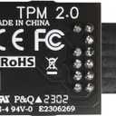 TPM 2.0 Module TPM SPI 12-1 Pin Module for MSI Motherboard Compatible with TPM2.0(MS-4462)