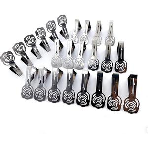 24 Pack Tablecloth Clips for Outdoor Thick Tables, Picnic Table Cloth Holder Clip Indoor, Table Cloth Holder Clips for Party Wedding Home Restaurant Camping (1, Rose Triangle)