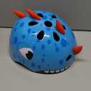 Toddler Kids Bike Helmet, Adjustable and Multi-Sport, 3 Sizes for Ages 1-2-3-5-8-14 Years Child Infant Boys Girls (Blue dinosaur)