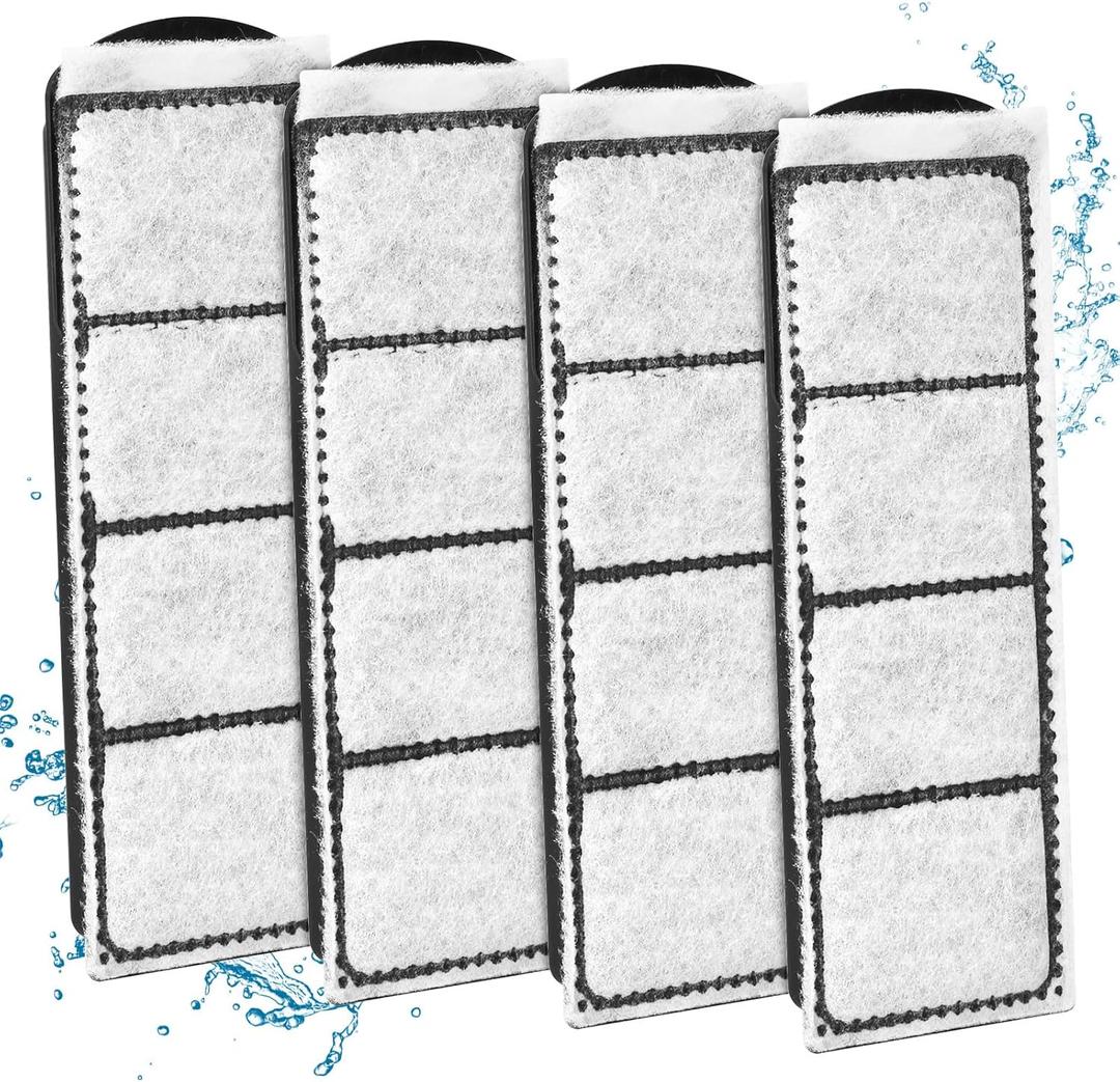 Aquarium Fish Tank Water Filter Cartridge Fit for Coralife Biocube Filter 14 16 29 32 Gallon Aquarium, Bio-Cube Filter Cartridge Dual-Action Filtration for Keeping Water Crystal Clear,4PCS