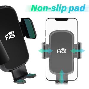 FICS Side Monitor Phone Holder Compatible with SX, SX Prestige Trim of KIA Carnival 2025(12.3" Cluster) Carnival 2025 Customized Phone Holder