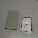 Zreal Cute Server Book for Waitress, Waiter Book with Zipper and Magnetic Pocket, Serving Book for Waitstaff in Restaurants, Leather Waitstaff Organizer Fits Server Aprons(Sage Green)