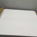 Folding Table 6FT HDPE 6 Foot Foldable Table Portable Banquet Surface Fold-in-Half Desk Utility for Working Meeting Parties, Picnic, Camping, Weddings, Catering, Garden Dining-White