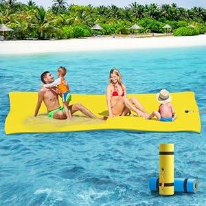 CTSC Lily Pad Floating Mat, Floating Mat for Lake, Floating Water Mat